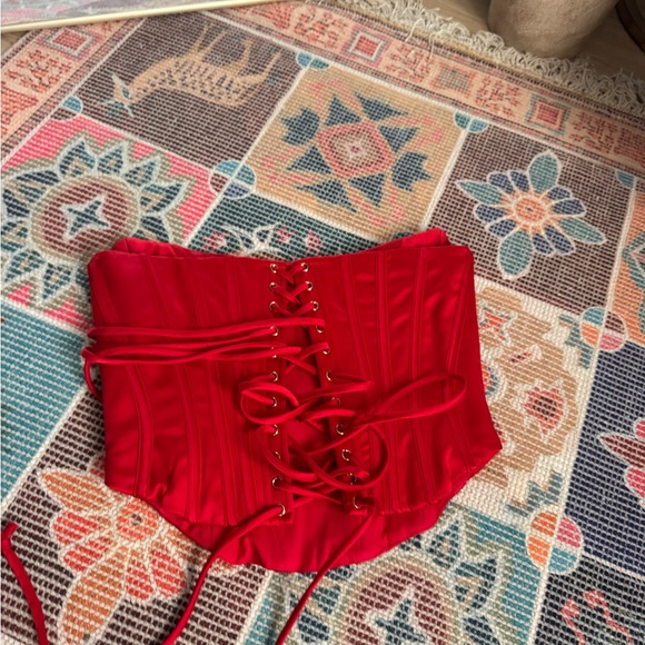 House of CB Satin Corset Top – Size M - Picture 7 of 7